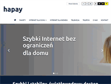 Tablet Screenshot of hapay.pl